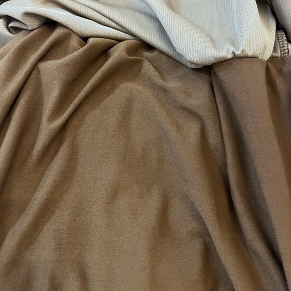 AFRM Elegant Brown Long Sleeve Dress‎ - Picture 4 of 5